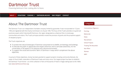 Desktop Screenshot of dartmoortrust.org